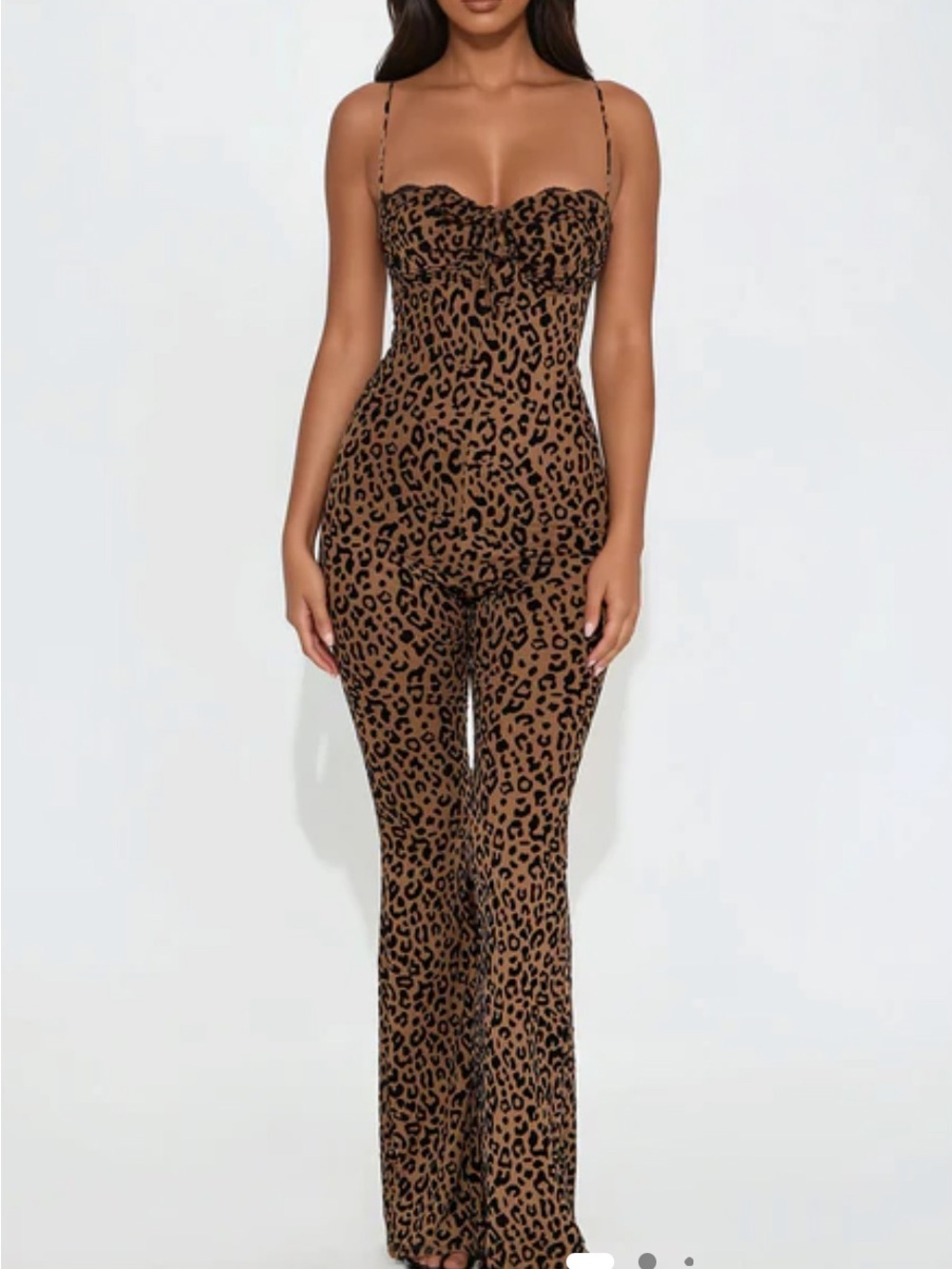 Fashionnova Nikki Leopard Print  Jumpsuit